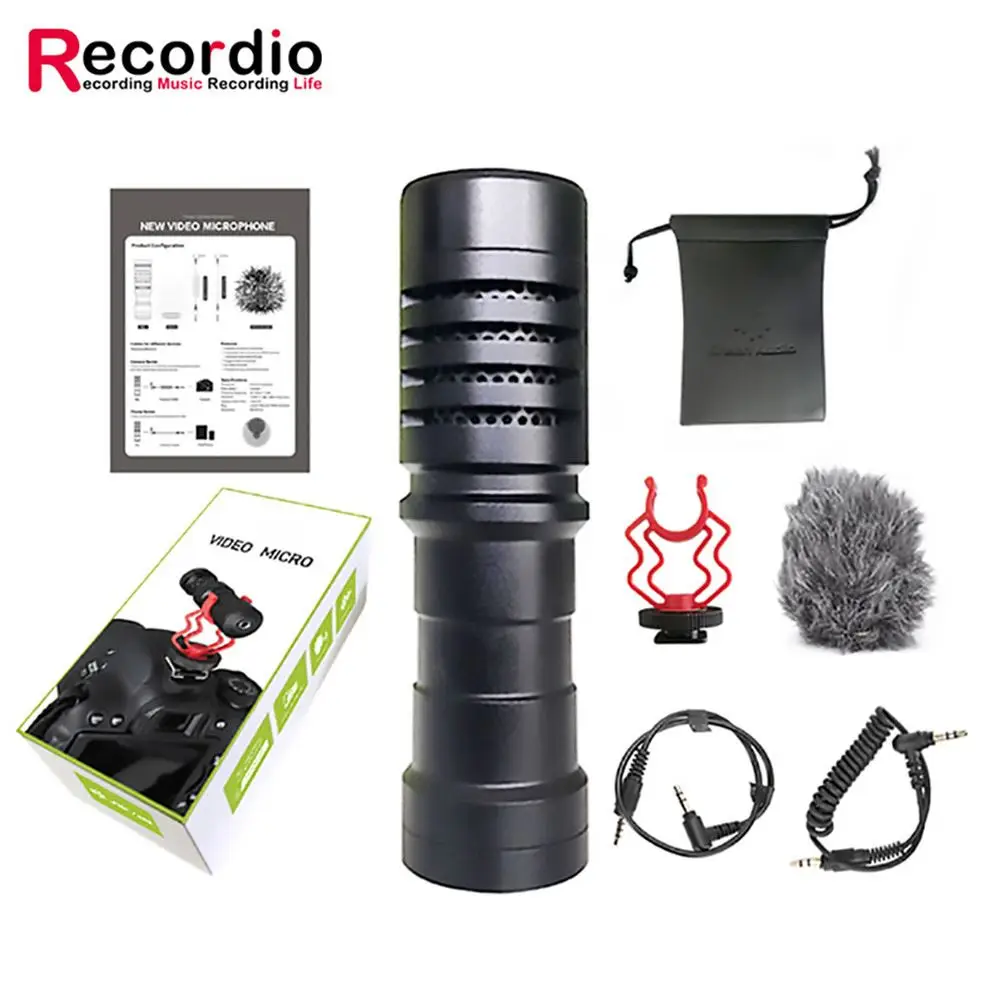 

GAM-MG1 Hot Selling Professioanl Vlog Microphone With Led Light With Low Price