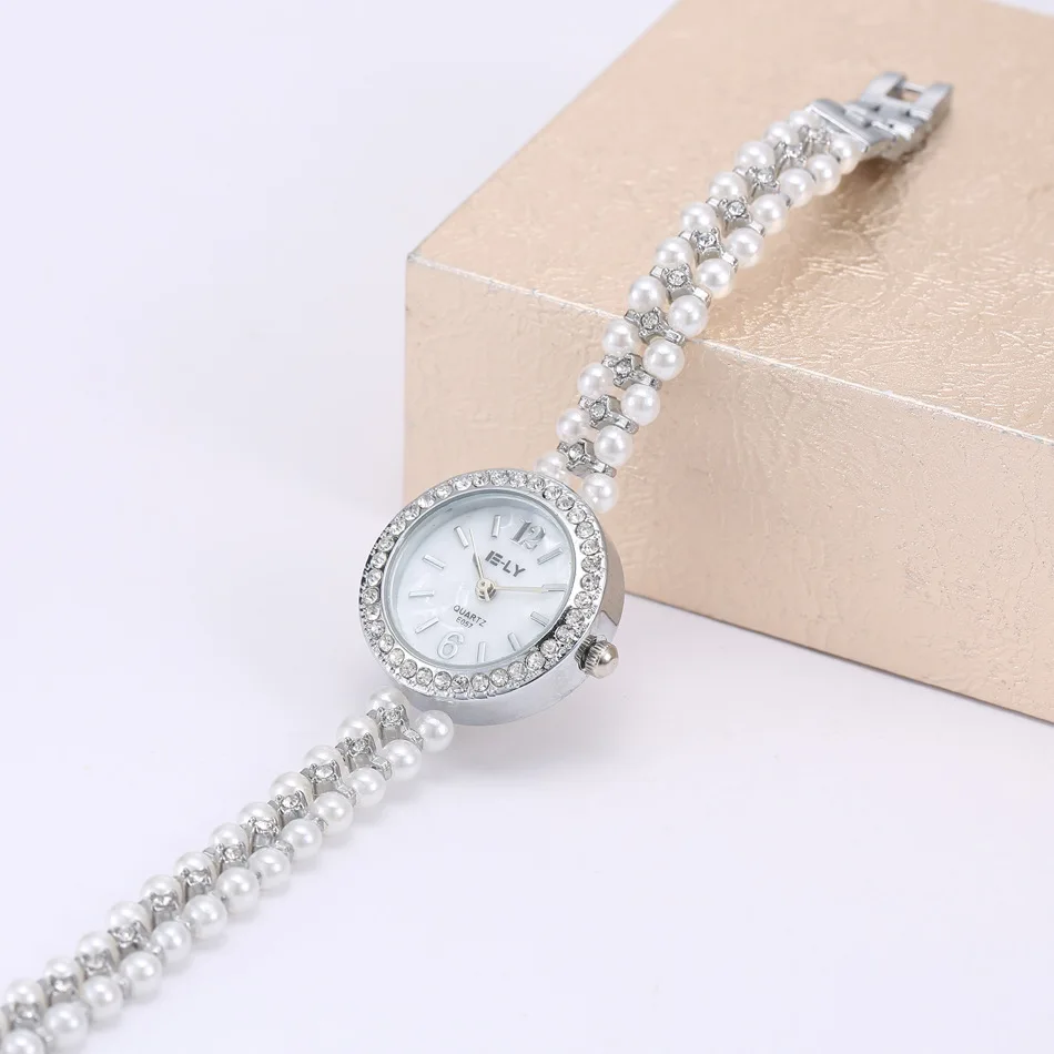 

Classic ladies watch pearl quartz watch fashion wristwatches, As pic