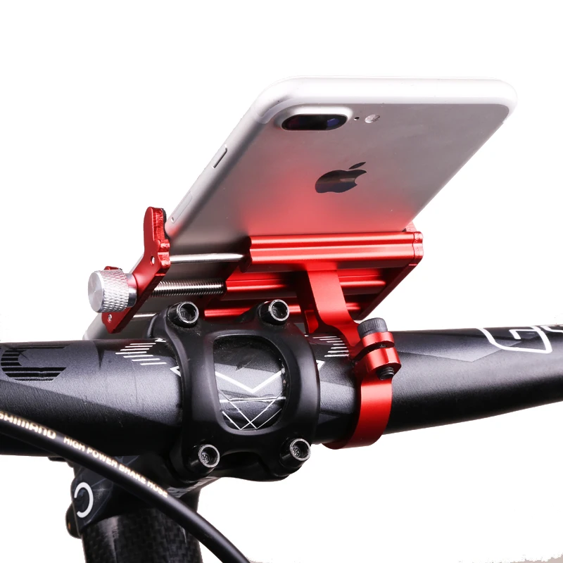 Superbsail Bike Aluminum Alloy Motorcycle Motorbike Handlebar Phone Holder Stand Mount For M365 Electric Scooter Spare Parts supplier