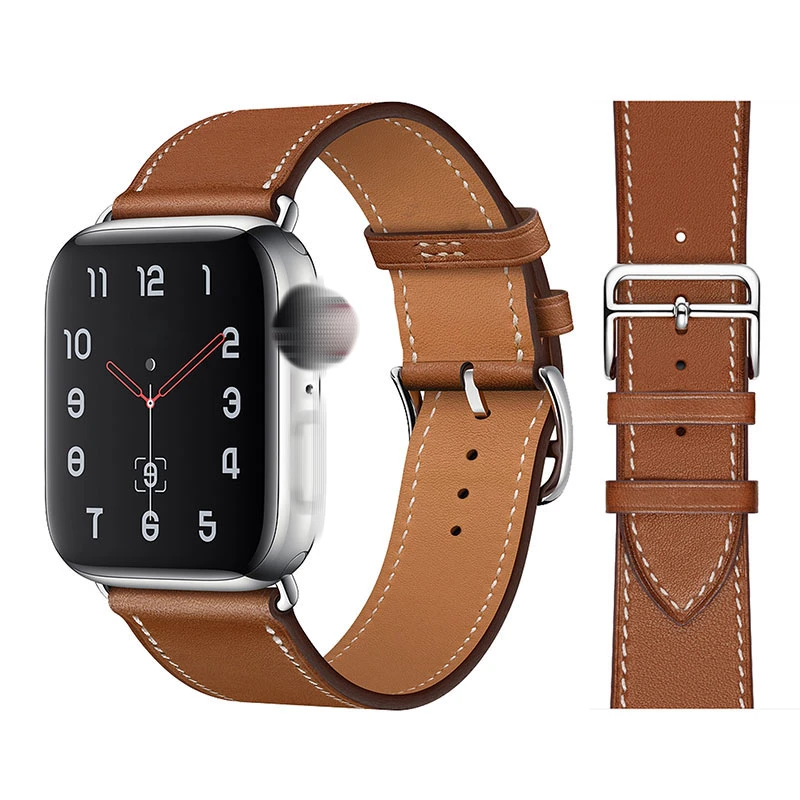 

40 44mm Series 7 6 Charm Bracelet Band Sport Man Women Designer Luxury Leather Watch Band For Apple Watch Strap