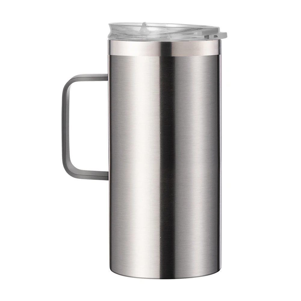 

Wholesale 20oz Tumbler Double Stainless Steel Insulated Vacuum Travel Mugs Vacuum Cups With Handle, Customizable