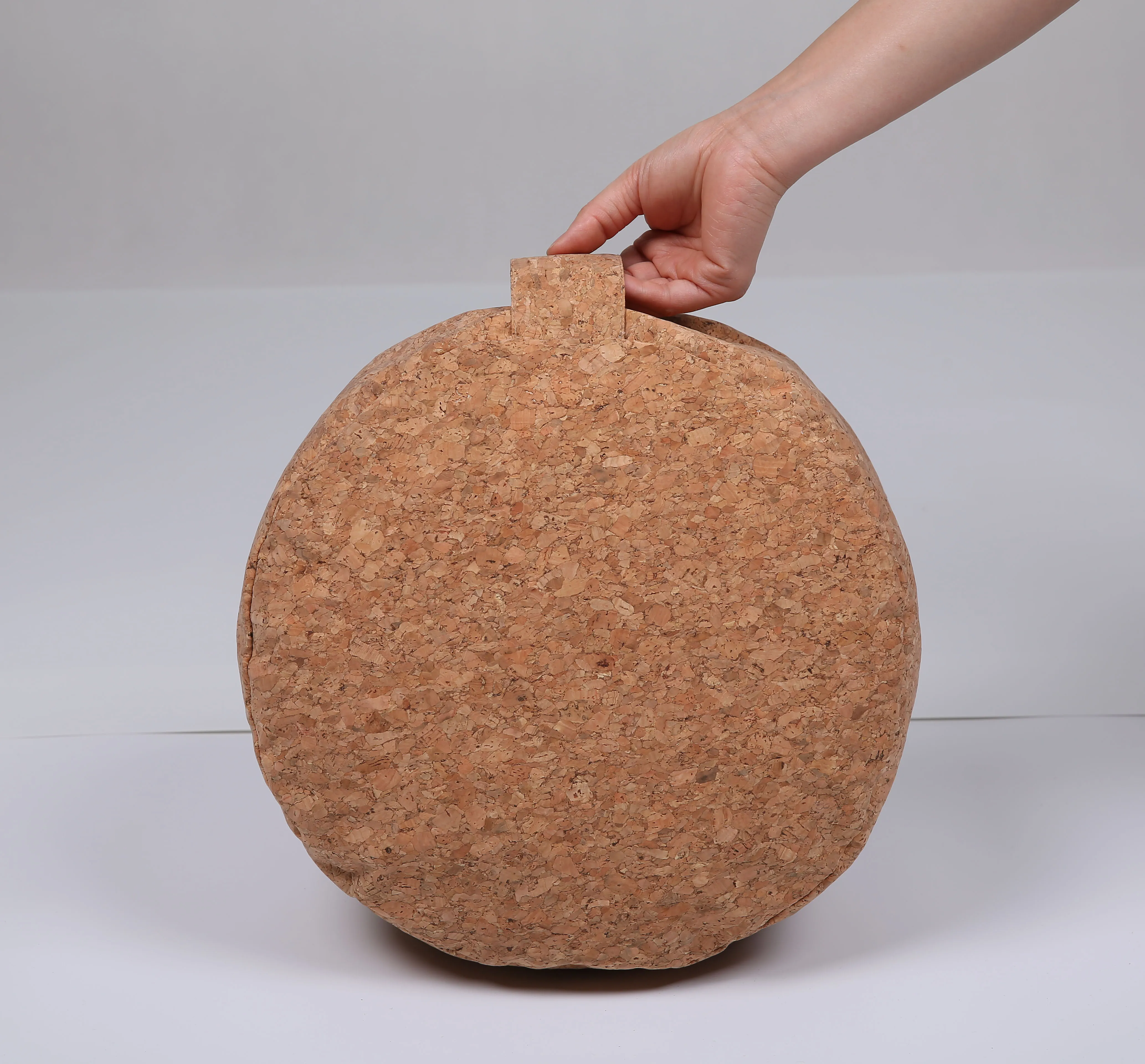 工厂批发圆软木冥想垫户外坐垫批发最新设计床垫垫