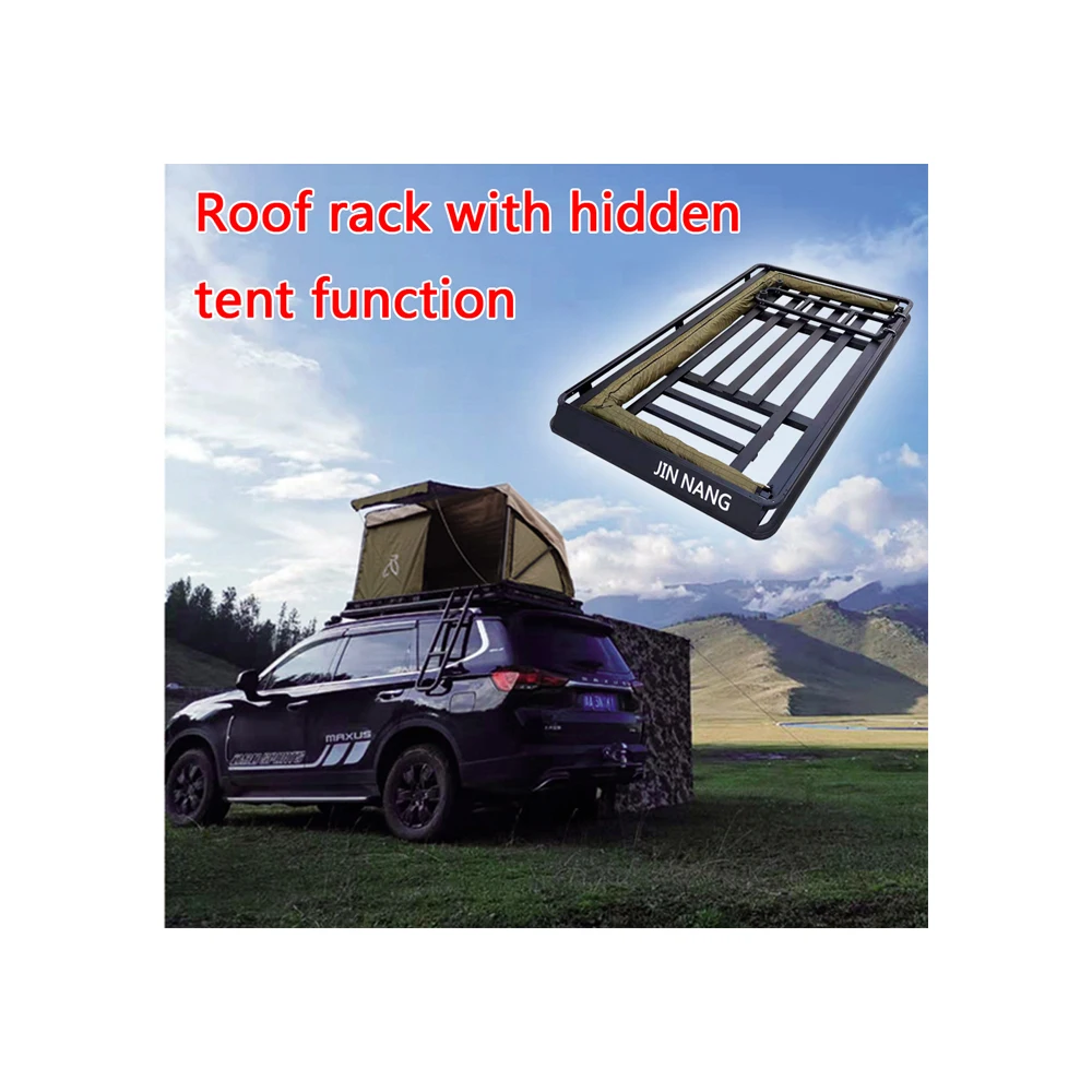 
Production of SUV roof racks with hidden tent functions 