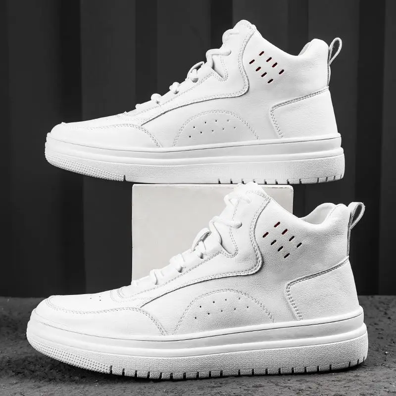 

New sneakers white black mens shoes oem sport men brands High quality top basketball shoes men fashionable wholesaler