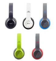 

wireless headphone P47 bluetooth earphone with memory card Hands Free With Microphone
