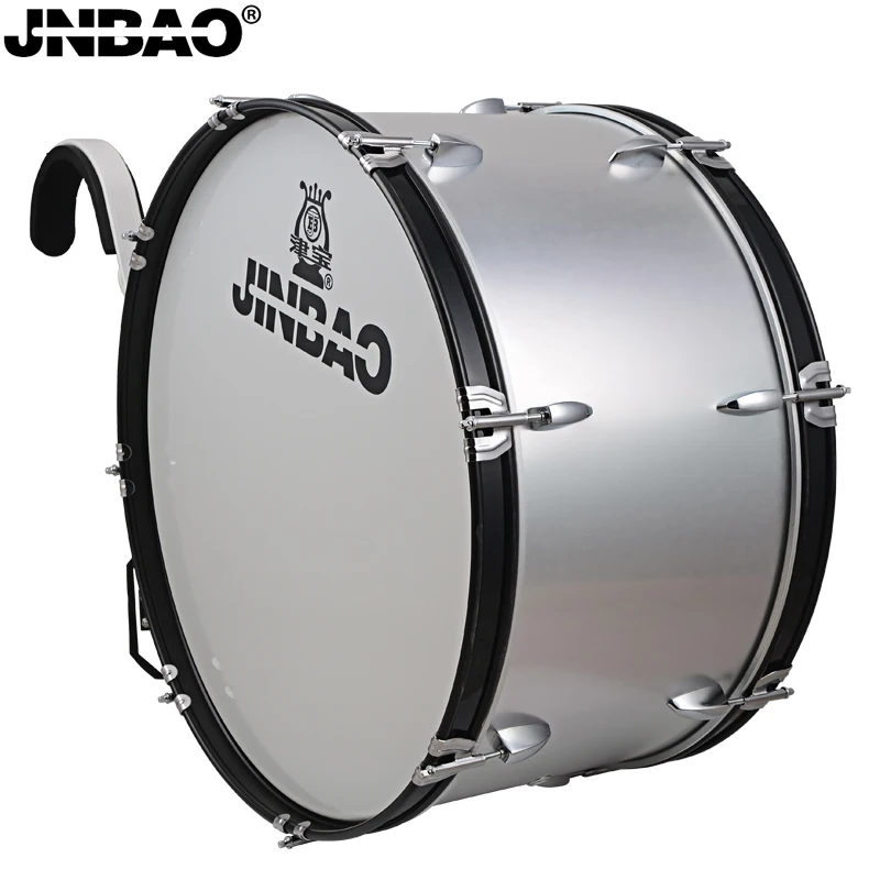 

Jinbao JBMB2412G Jin Series Marching Band Snare Drum Marching Drum Pipe Band Drum with Back Frame