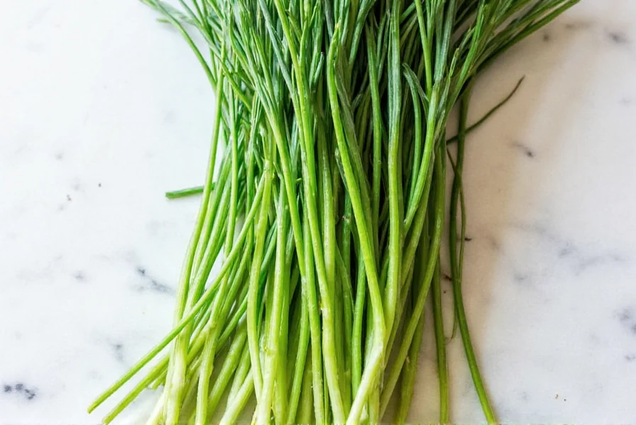 Jar of dried chives