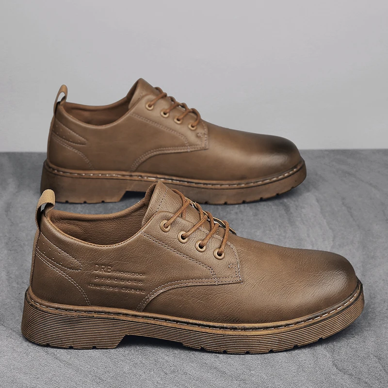 

Wholesale Custom Leather Dress Boots Shoes Men Top Quality Ankle Boots For Men Casual, Optional