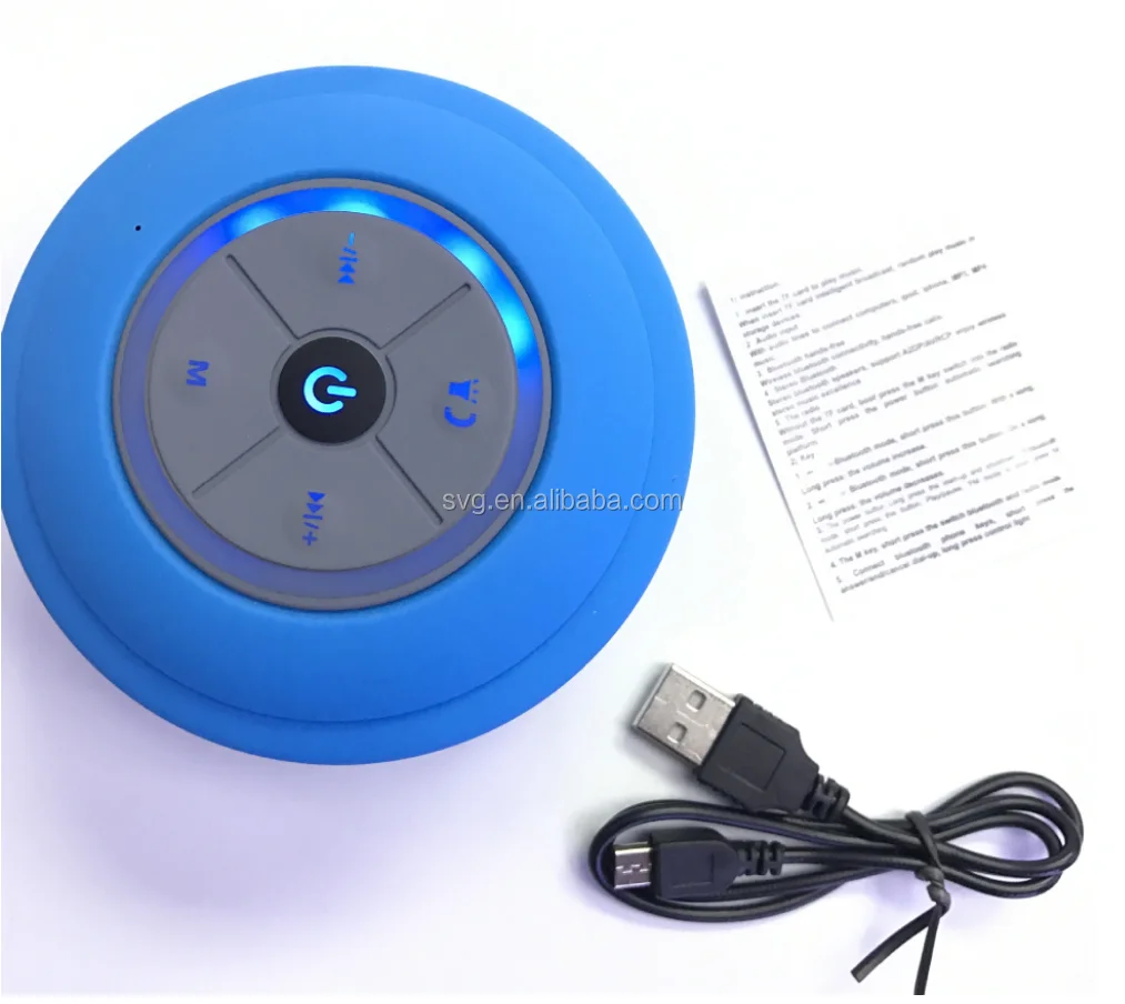 Factory price Q9 wireless bluetooth mini smart speaker water proof IPX7 hand free loud speakers - ANKUX.COM