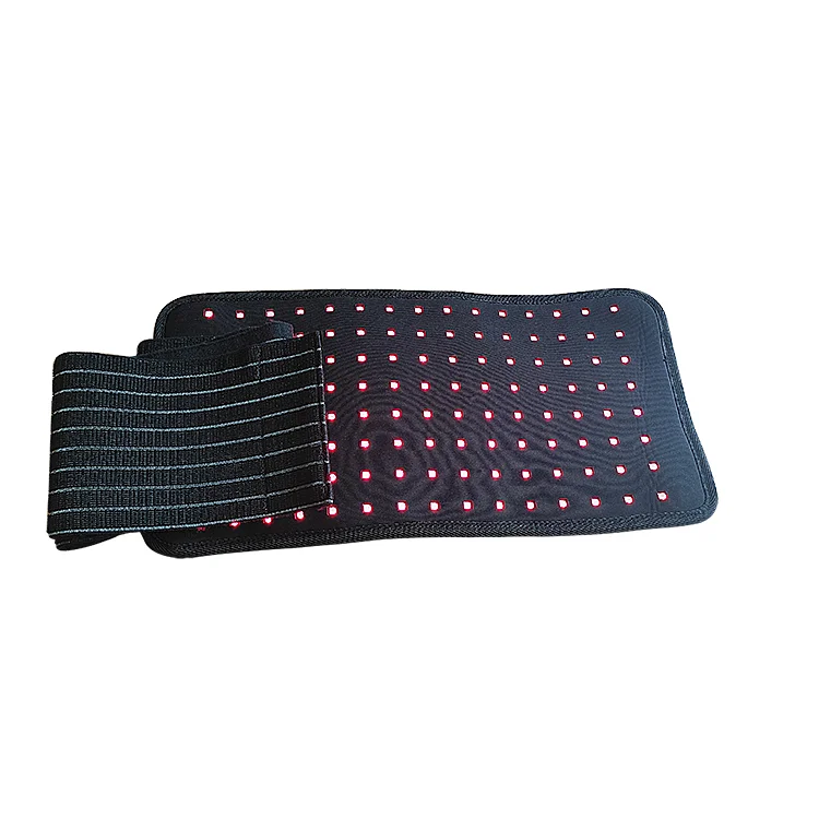 

2021 new Red light physiotherapy hot compress belt Far infrared lighting lipo laser led red belt for pain relief, 660nm+850nm