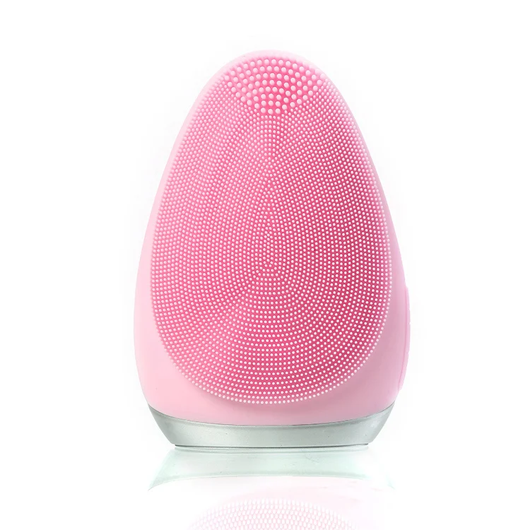 

Sonic Facial Cleansing Brush Vibrating Face Washer Silicone Facial Cleansing Brush Machine