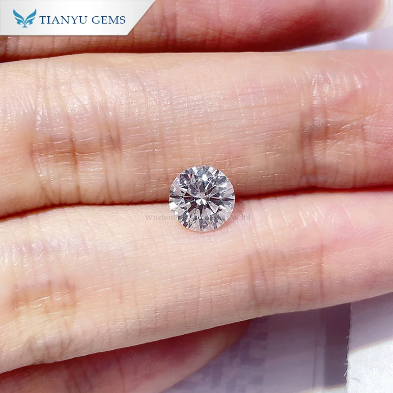 

Wholesale Factory Prince Round Brilliant Cut 1.04ct H SI2 VG White Loose Lab Grown CVD Diamonds with IGI Certificate