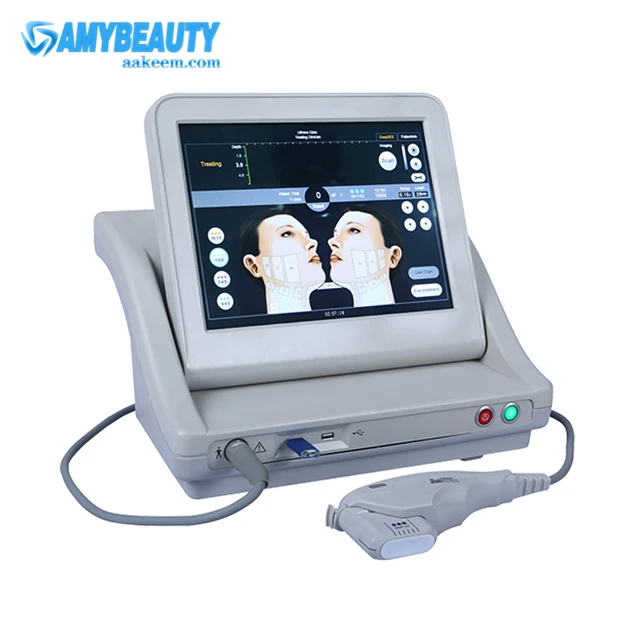 

2021 8D hifu new promotion portable high power 12 lines face lifting anti-wrinkle machine