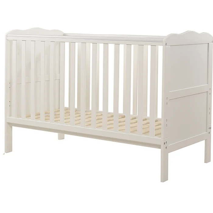 
New style White Cheap Wood Baby crib /Baby Cot bed 