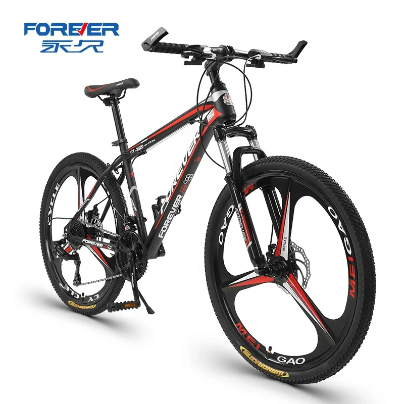 

FOREVER Chinese new style 24/26 inch 24 speed bike Magnesium alloy wheel high carbon steel Frame Shock absorbing Mountain Bike