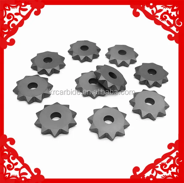 Yg11c Tungsten Carbide Tips Used On Bush Hammer Rollers For Mable Stone