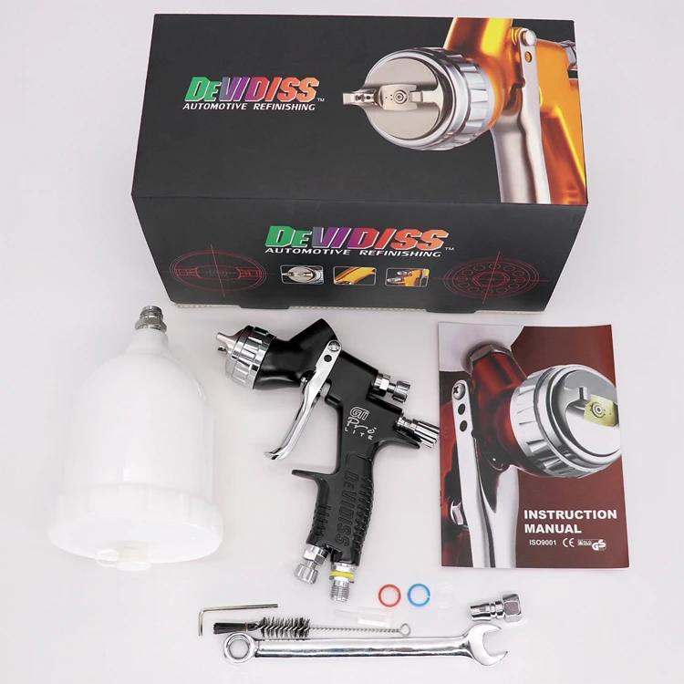 Gtii Te20 Professional Spray Paint Gun Automotive Refinishing Air
