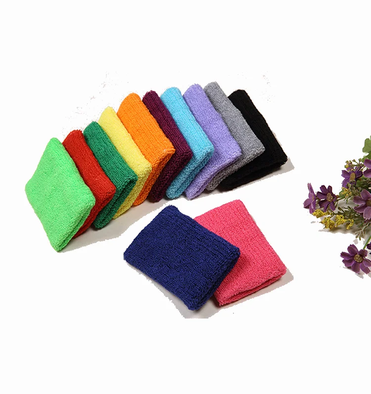 

Wholesale nice price Comfortable Thick Wrist Support Sweat Elastic Wrist Towel Sports Wristband