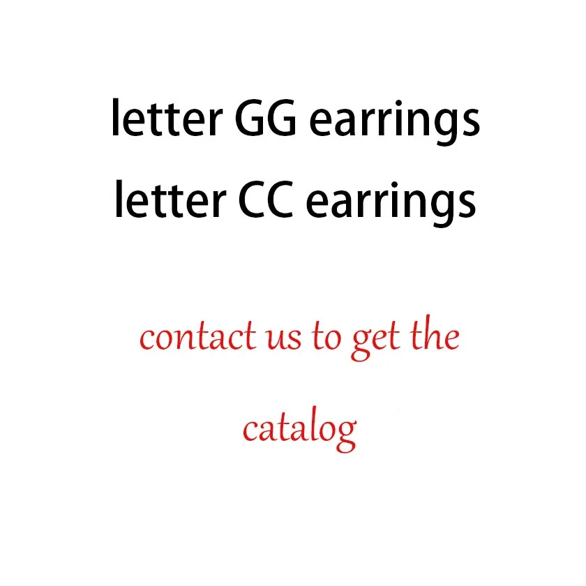 

2021 New trend top quality famous luxury brand designer brands jewelry earrings, White, purple, black