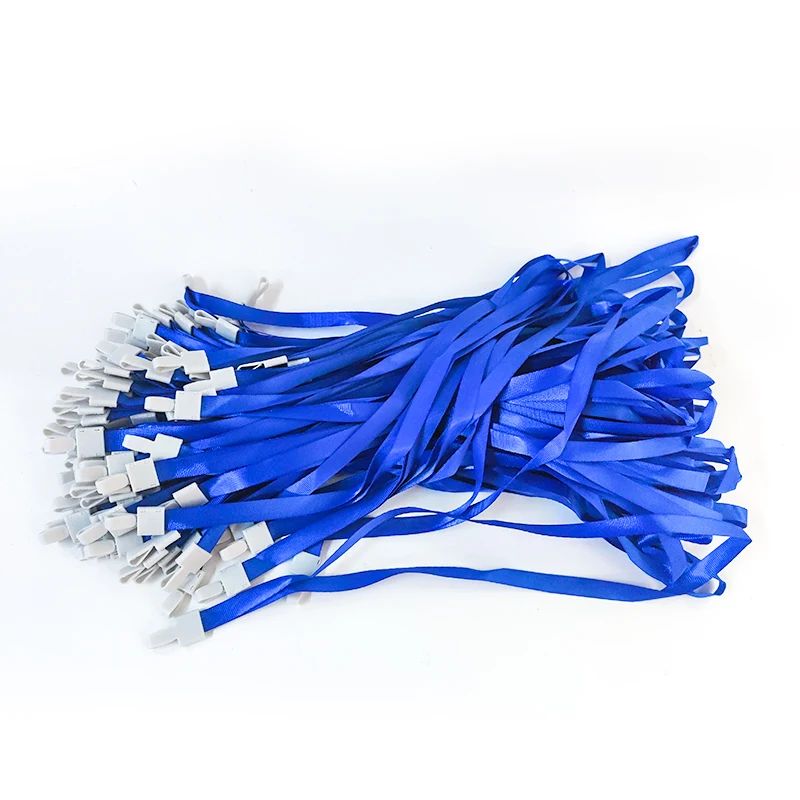 15mm 1.5cm Soft Id Working Name Badge Pvc Card Holder with Neck Strap Polyester Lanyard