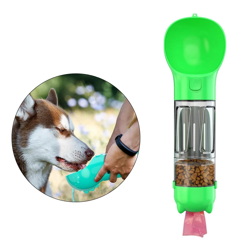 

Amazon Top Seller Food Grade Plastic Outdoor Walking Pet Water Dispenser, Blue/yellow/pink/green