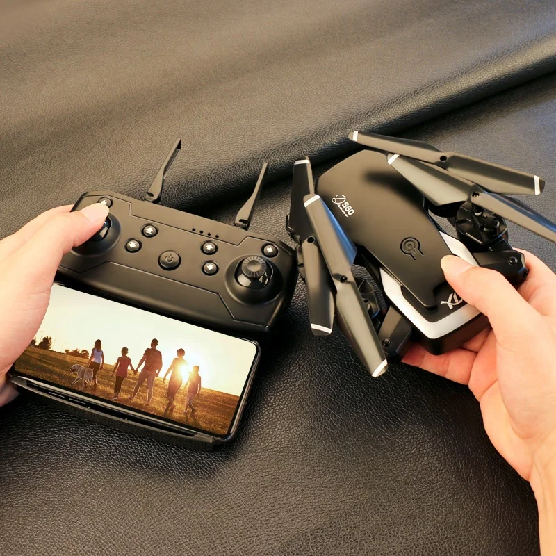 

Dual Camera Switching, Fixed Height Function, Foldable Aircraft 4K Camera Drones Six Pass With Gyroscope Video Drone