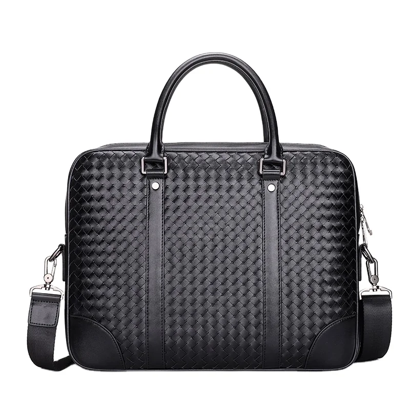 

Men's bag microfiber weaving