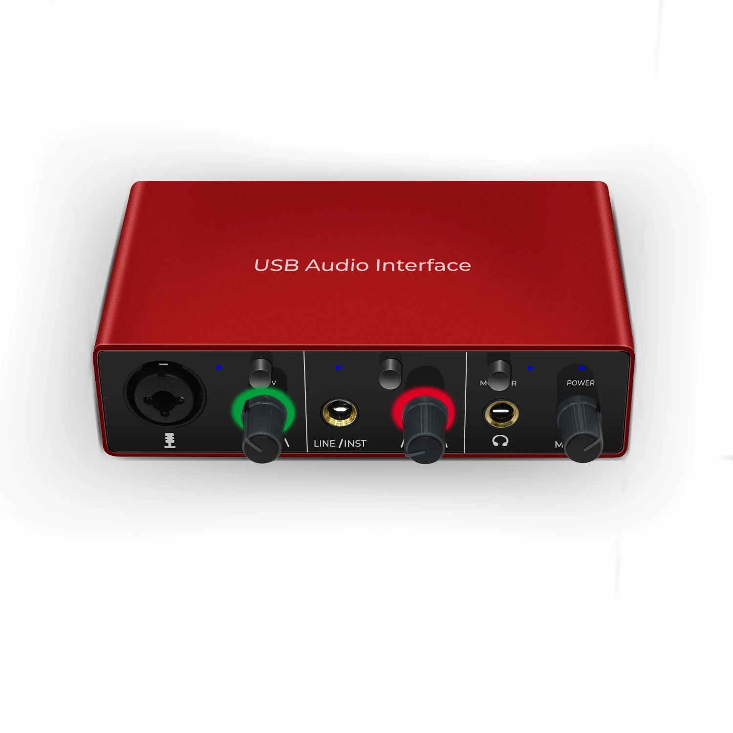 

48V OEM ODM Audio Interface new Design Hot Sell Usb Audio Interface With Good Quality Sound Card