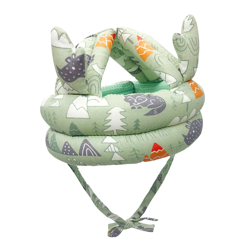 

Baby's baby's protective tencel breathable child's safe walking protective headgear, Customized