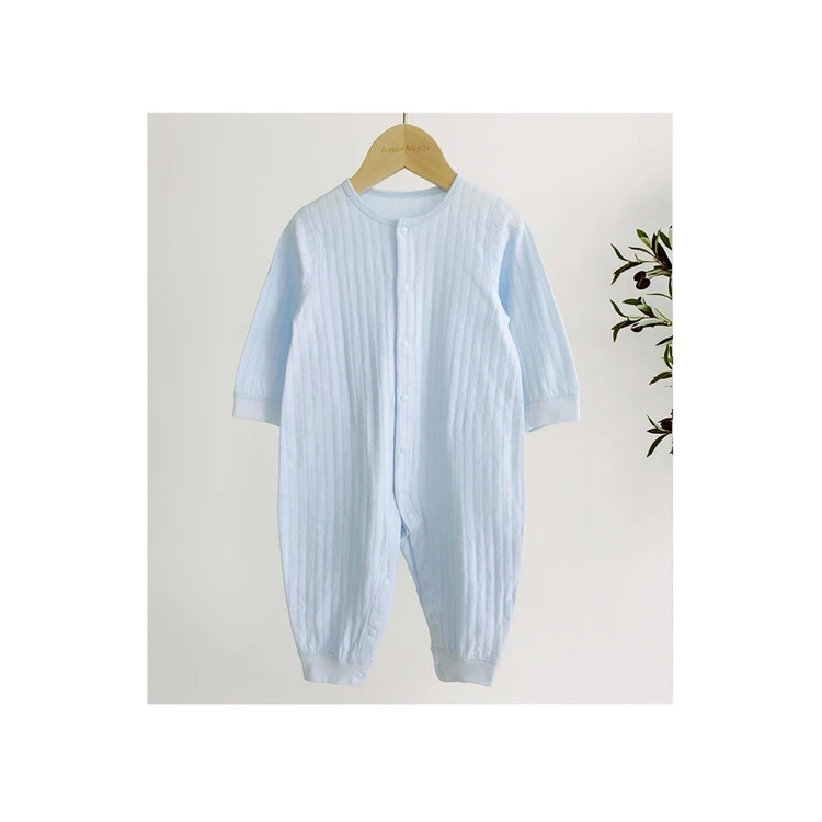 

Wholesale Baby Boys Girls Jumpsuits Infant Toddler Long Sleeve Unisex Cotton Baby Rompers Clothes, As picture shown