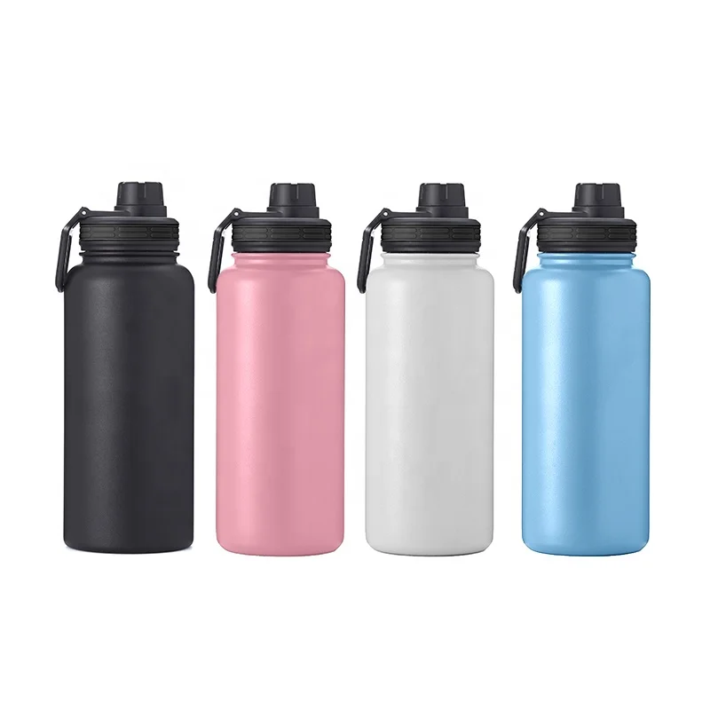 

Everich On Stock Double walled Insulated Stainless Steel Vacuum Bottles Manufactures Sport Water Bottle Custom Logo Printing