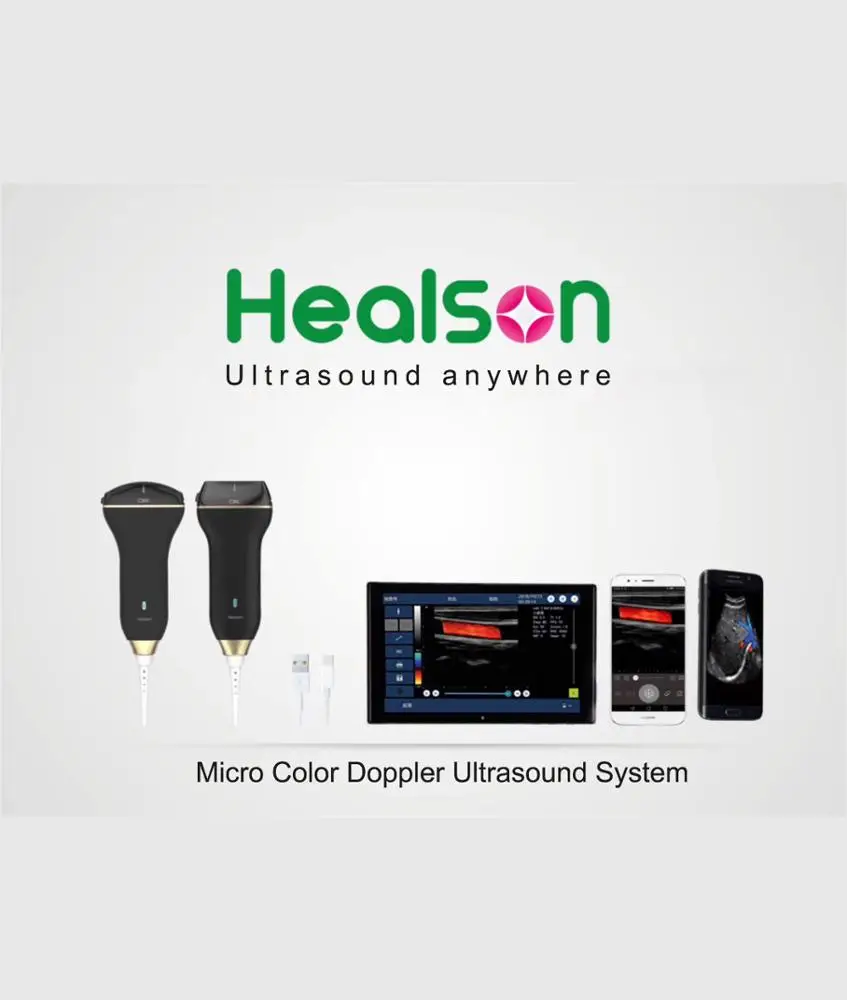 
Healson USB C30L color doppler linear portable ultrasound machine for smartphone/laptop/computer from manufacturer 