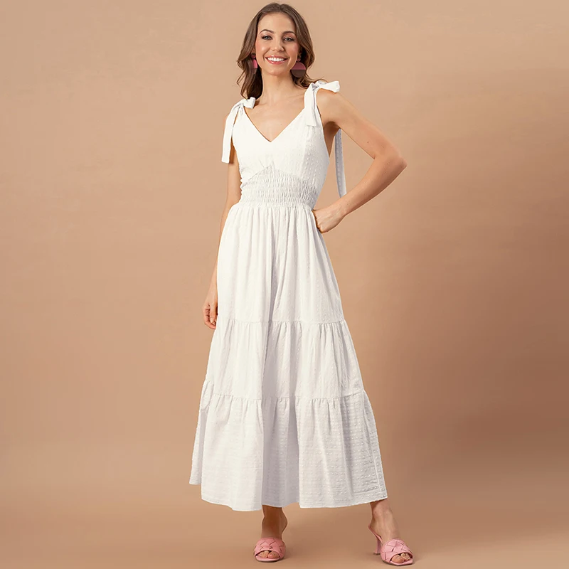 

Sweet white dress pure color new dot design women clothes summer holiday casual dresses for ladies, Black,blue,pink