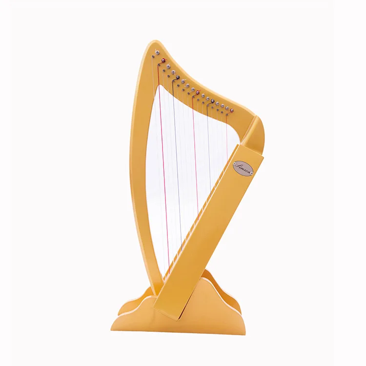 

Simon 16 Strings Harp Children's Harp for Sale, Golden