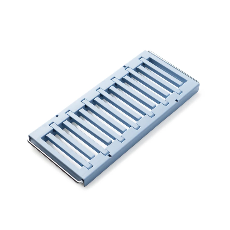 

Over the Sink Dish and Dinnerware Drying Holder Rack, Blue, green and pink