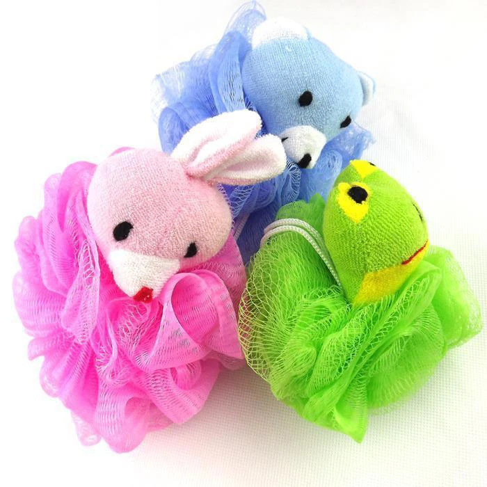 

Mini Sponge Balls Cat Bath Sponge Ball Yellow Blue Pink White For Baby, Color