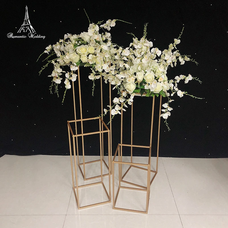 New Style Wedding Centerpiece Wedding Metal Gold Color Flower Vase ...
