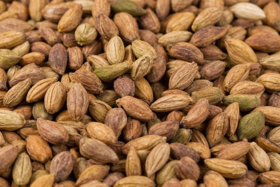 Bowl of cardamom seeds