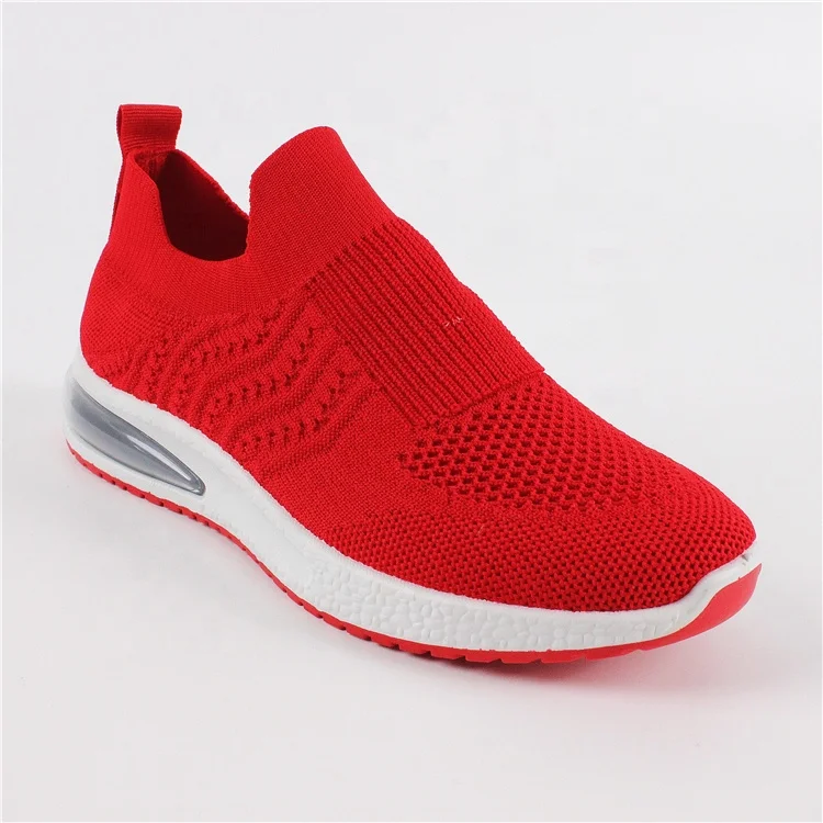 

Breathable sneakers lazy one legged Casual sneakers knit sneaker walking style shoes shoess, As the photos show