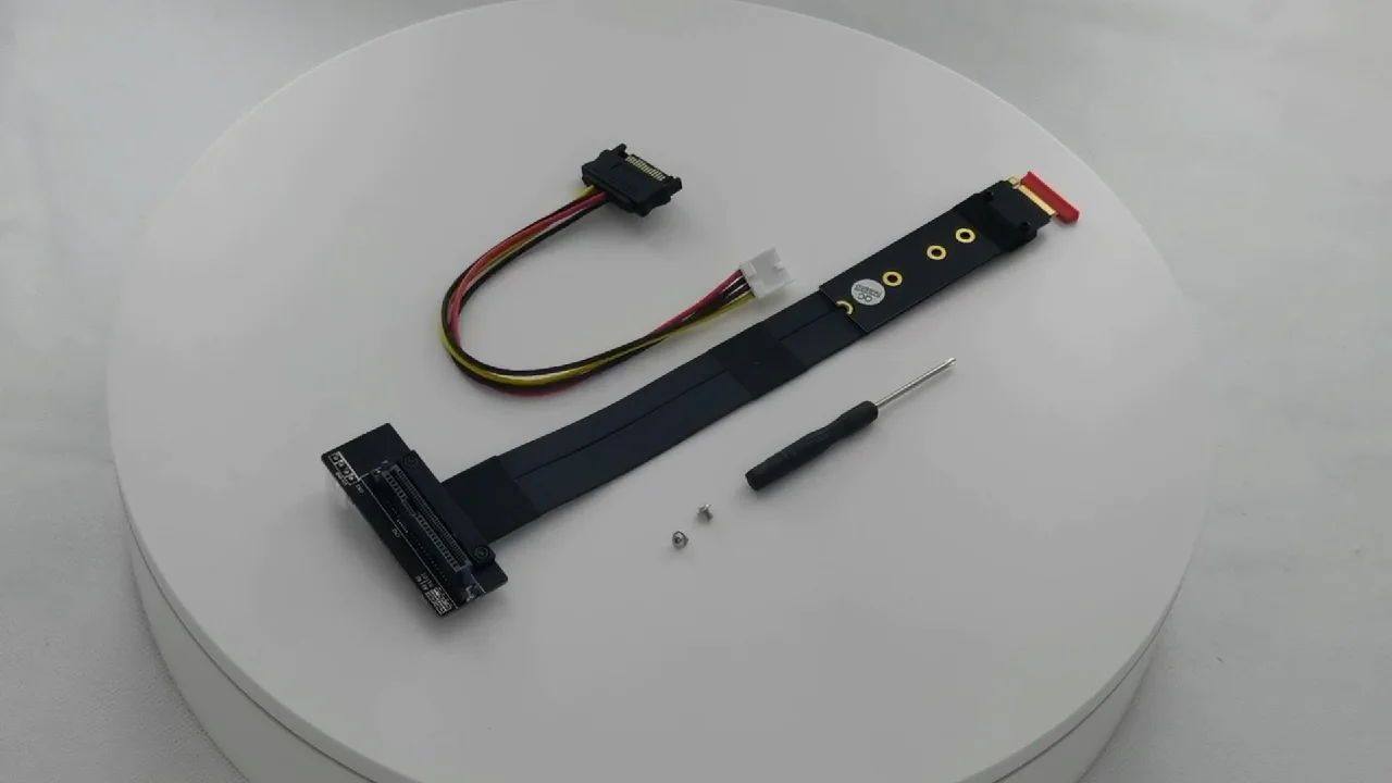 Sff8639 U.2 Connector Om M.2 Ngff Keym Interface Adapter Riser Verlengkabel Ondersteuning U2