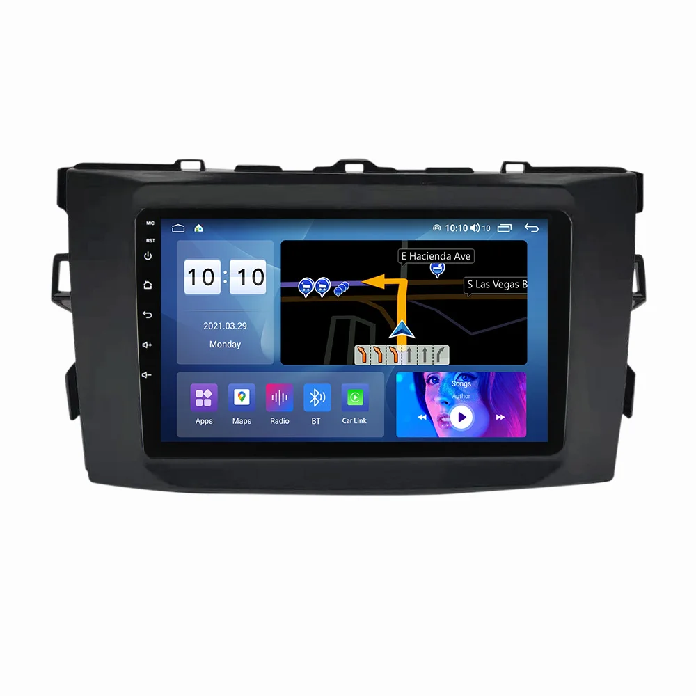 

Mekede Android10 2DIN Car Audio system For Toyota Auris 2006-2011 IPS DSP RDS Radio GPS Navigation Car Video DVD player