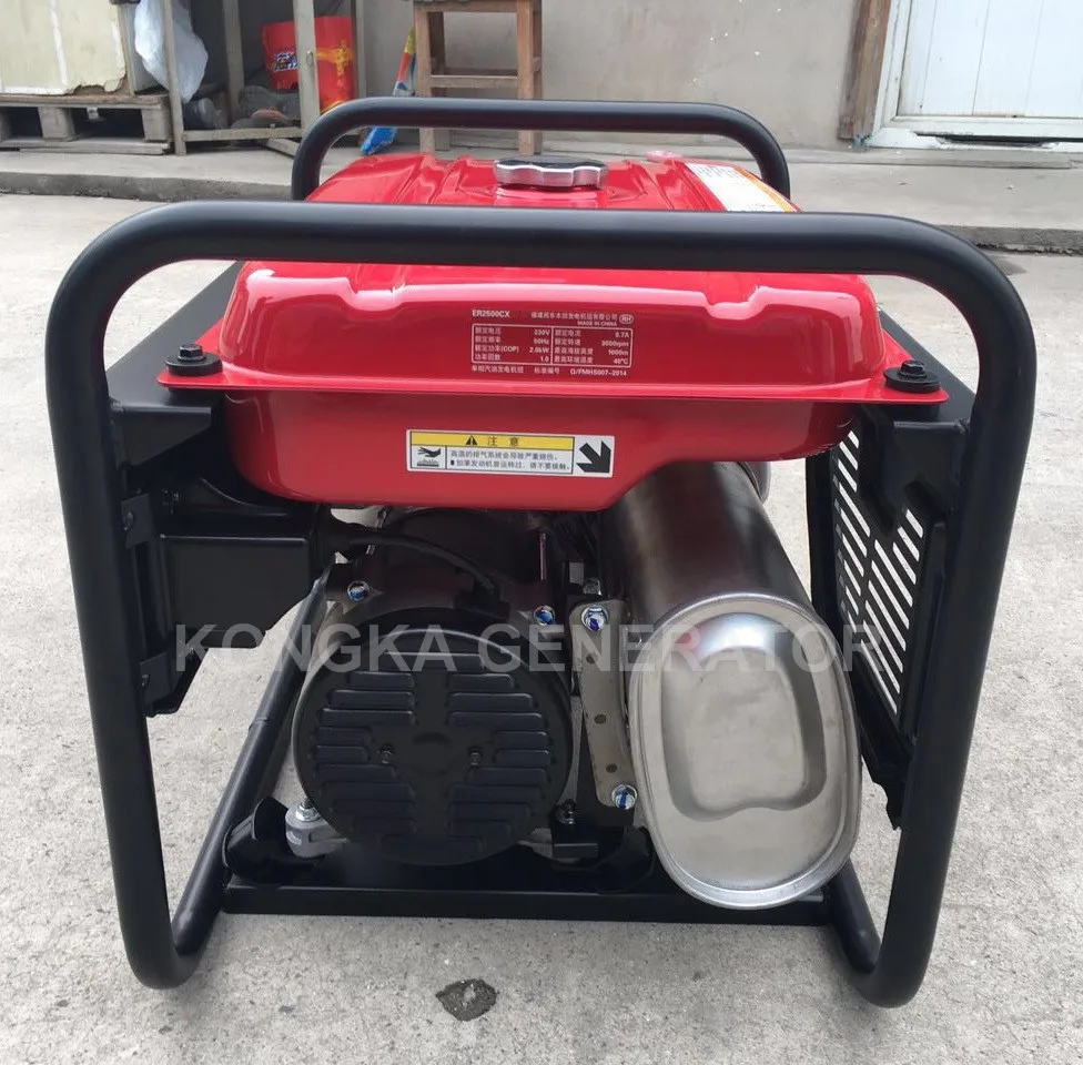 Small Single Phase Gx200 Gp200 9hp 3kw 3kva 3000w Gasoline Generators 