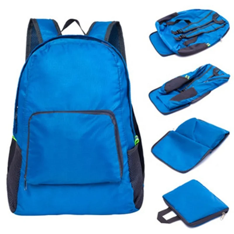 

Lightweight Foldable Waterproof Women Men Children Skin Pack Backpack Travel Outdoor Sports Camping Hiking Bag Rucksack, Black , grey , blue , green and rose red
