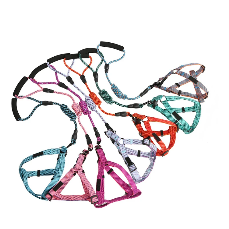 

High Quality New Dog Harness and Leash Pet Harness Set For Walking Dog