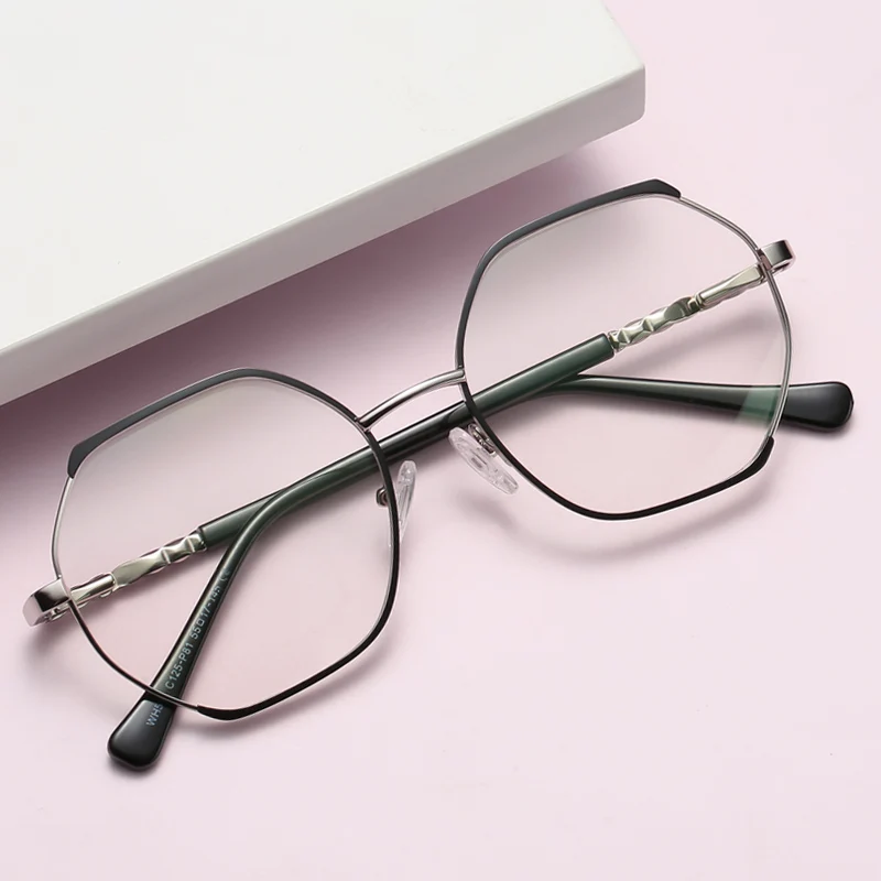 

Metal Optical Frames For Women Eyeglass Frame Optical Cat Eye Metal Glasses Ladies Optical Frames For Women, Custom colors