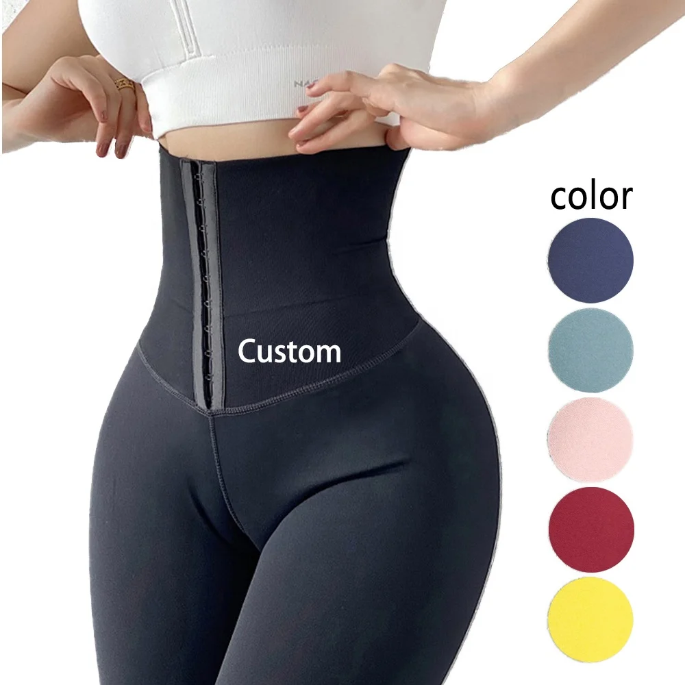 

wholesale custom logo spandex private label fitness wear leggings sport compression tights yoga pants with pockets yoga leggings, Seven colors