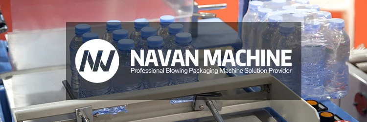 NAVAN Automatic PE Film Shrink Wrapping Beverage Bottle Cans Jar Packaging Machine details