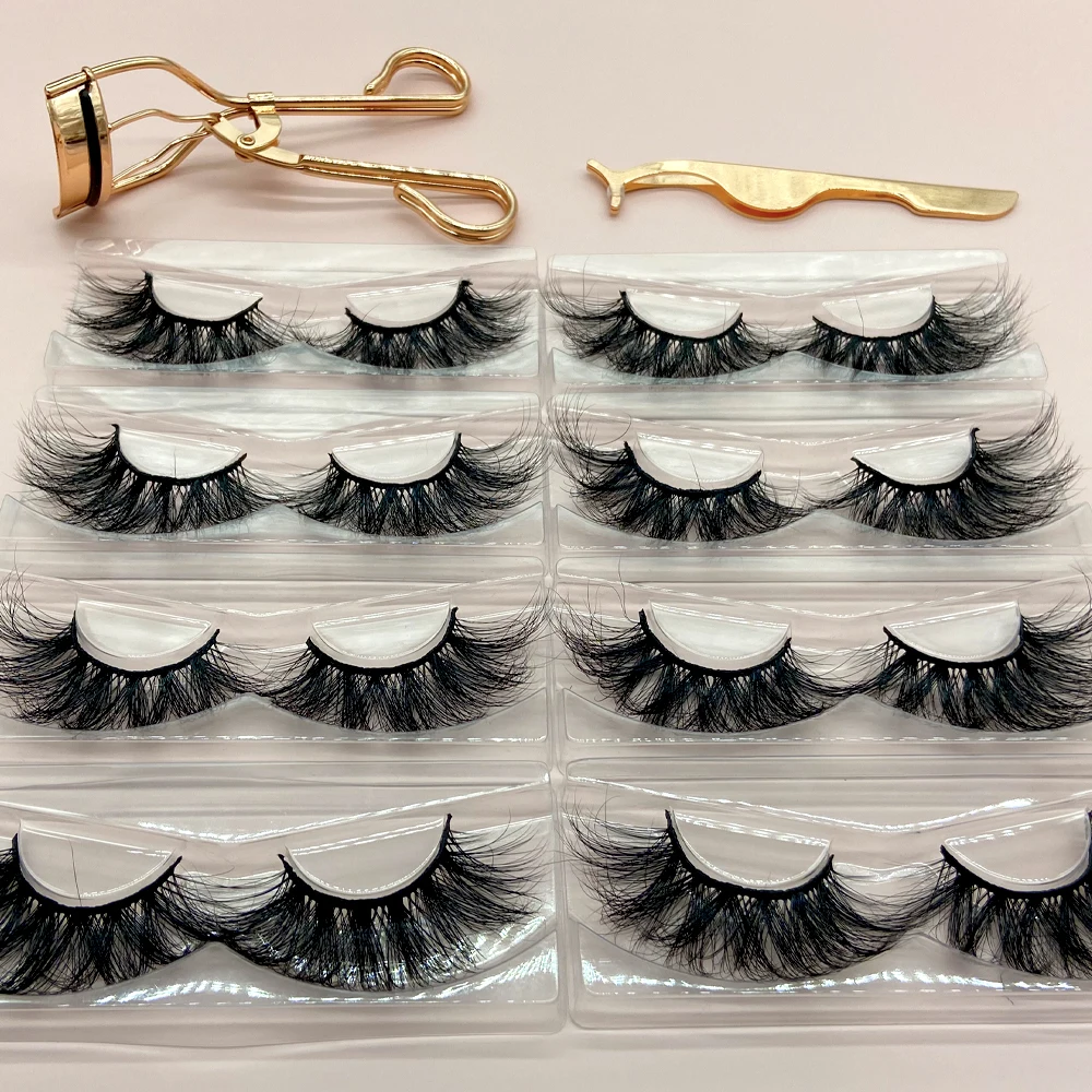 

Lashes3d Wholesale Vendor 25mm Mink Individual Eyelashes Private Label Eyelash Packaging Paper Or Magnet Boxes