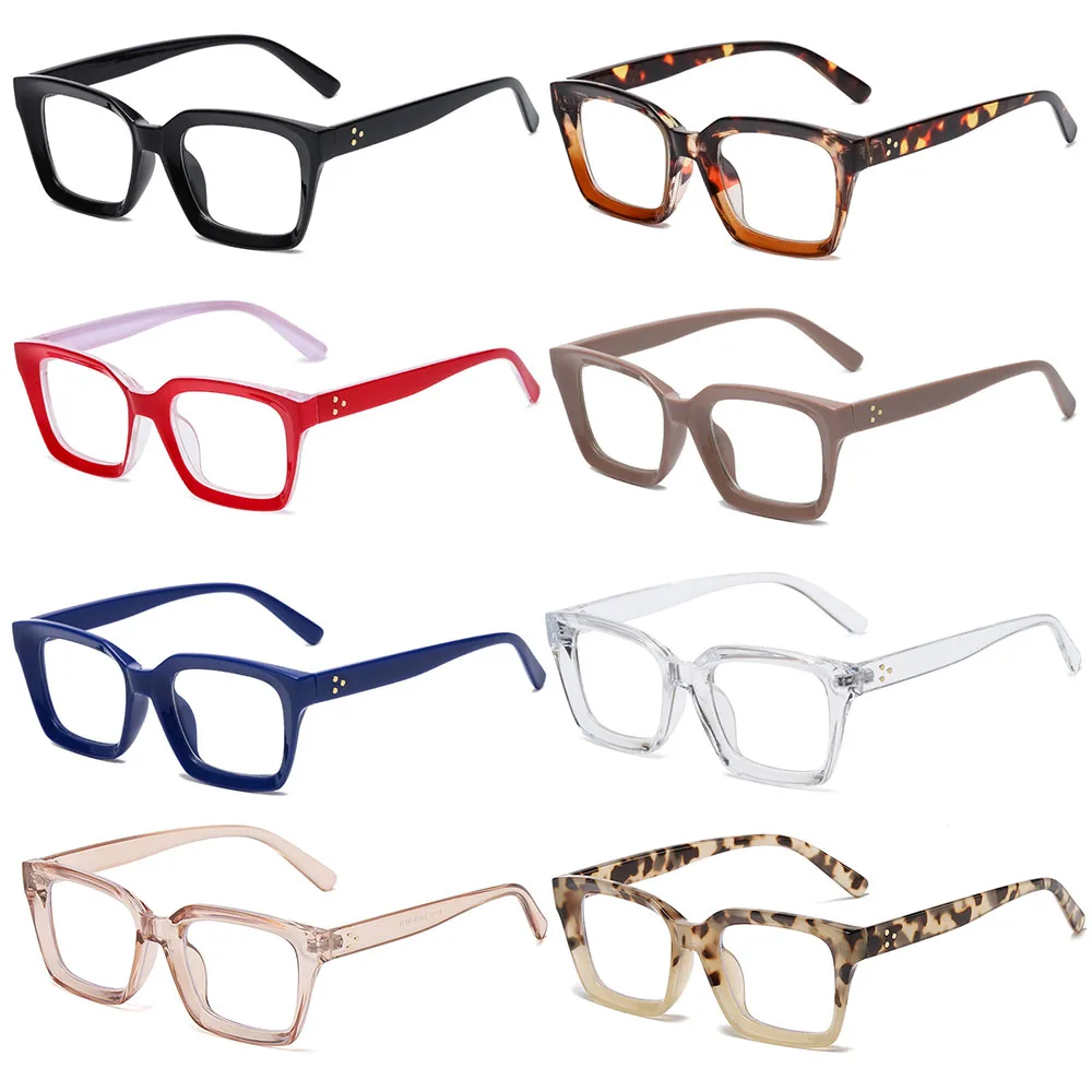 

Hot Selling Square Anti Blue Light Eyewear Wholesale Fashion Computer Glasses Eyeglasses