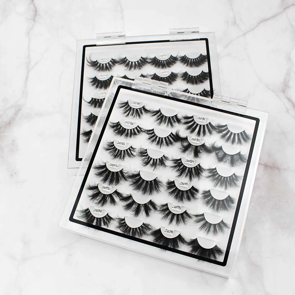 

Custom Label Free sample dramatic lashes Hand made 18mm 20mm Mink eyelashes mink eyelashes vendor, Nature black